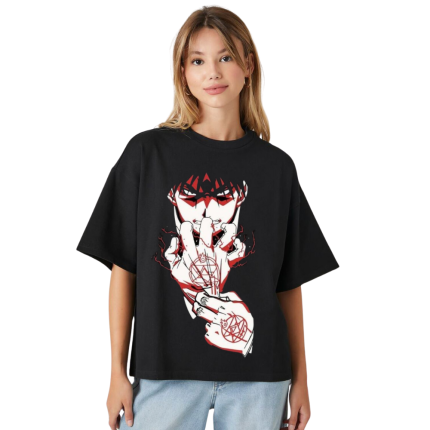 Mostang Hand Fma Anime T-Shirt