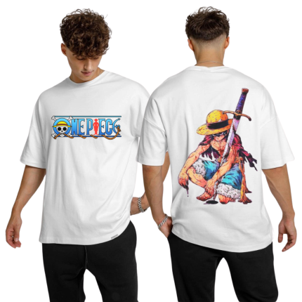 ONE PIECE Monkey D Luffy Sword Anime T-Shirt