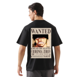 Wanted Roronoa Zoro Anime T-Shirt