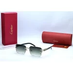 Cartier Rimless Trending Sunglasses Black