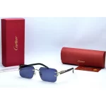 Cartier Rimless Trending Sunglasses Blue