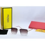 Fendi Cool Rimless Black Sunglasses 1