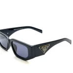 Prada 6002 Classic Black And White Glasses Closure View
