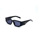 Prada 6002 Classic Black And White Glasses Side View