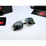 Rayban RB3715M Classic Dark Blue Sunglass Closure View