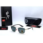 Rayban RB3715M Classic Dark Blue Sunglass Side View