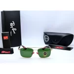 Rayban RB3715M Classic Green Sunglass Front View
