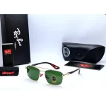 Rayban RB3715M Classic Green Sunglass Side View