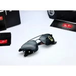 Rayban RB3715M Classic Light Black Sunglass Closure View