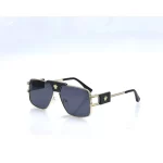 Versace Black Navigators Trendy Sunglasses Black