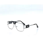 Versace Black Navigators Trendy Sunglasses Transparent